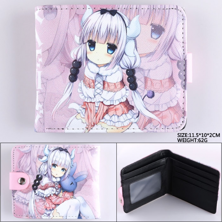 Kobayashi-san Chi no Maid Dragon  pu short wallet