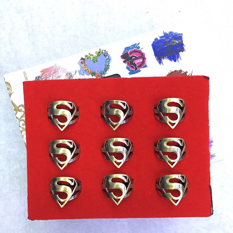 Ring  superman price for 9 pcs a set
