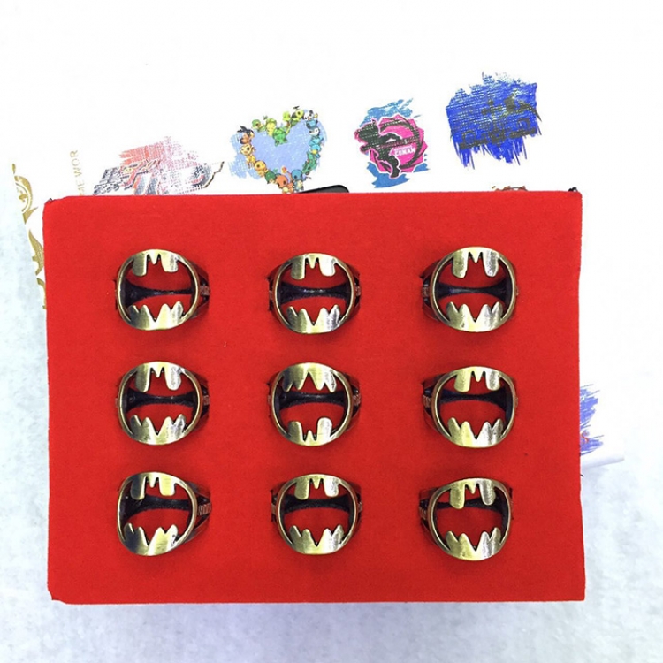 Ring  Batman price for 9 pcs a set