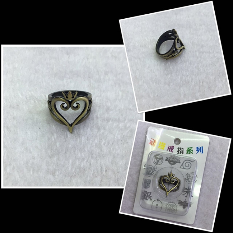 Ring kingdom hearts price for 5 pcs a set