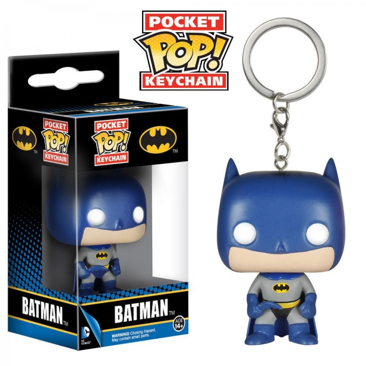 Batman key chain price for 5 pcs a set 4cm