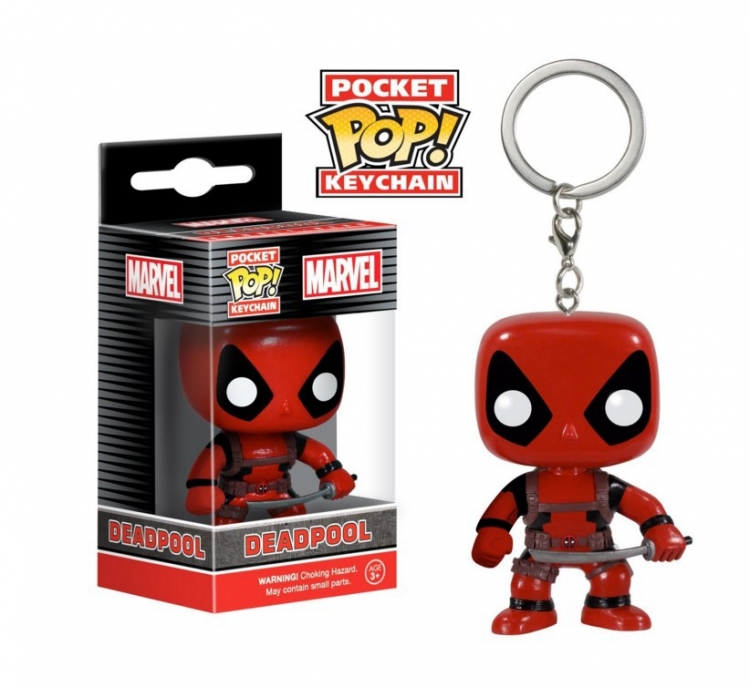 Deadpool key chain price for 5 pcs a  set 4cm