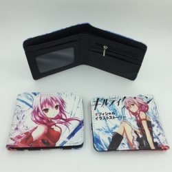 Guilty Crown pu short wallet