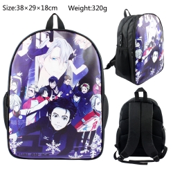 YURI!!! on ICE PU canvas backp...