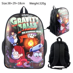 Gravity Falls PU canvas backpa...