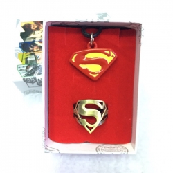 Ring Necklace superman