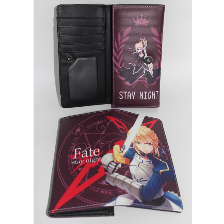 Fate stay night  My king  pu wallet