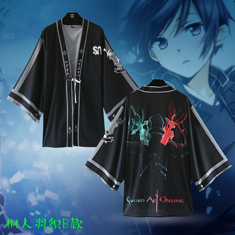 Sword Art Online Coat haori cloak cos kimono Free Size Book two days in advance cos dress