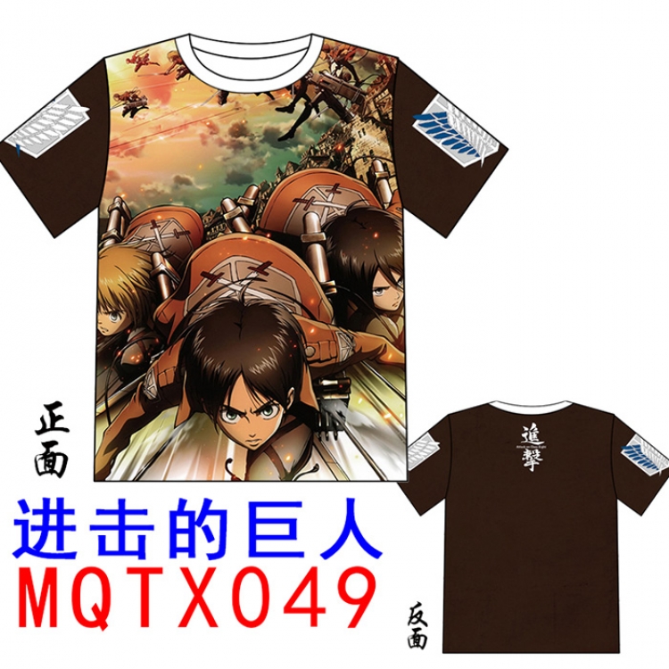 Attack on Titan modal t shirt  M L XL XXL XXXL