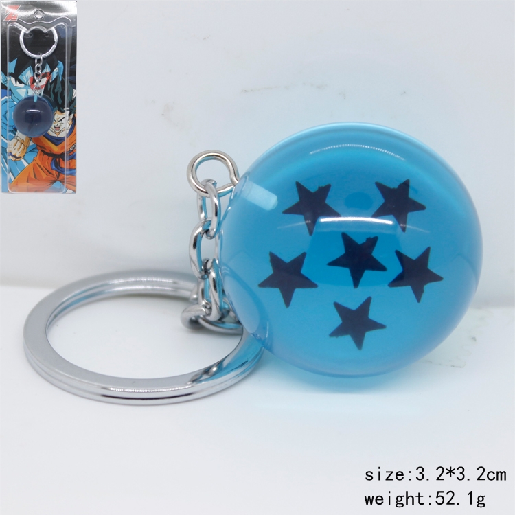 DRAGON BALL  six star key chain  price for 5 pcs a set 3.2cm