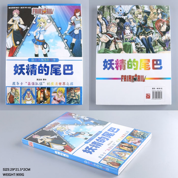 Fairy tail artbook post card painting price for 6 pcs a set