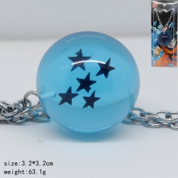 Necklace DRAGON BALL  five sta...