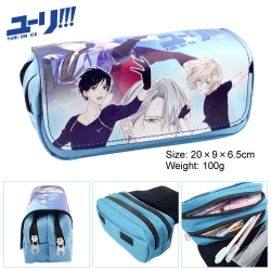 YURI!!! on ICE pu wallet penci...