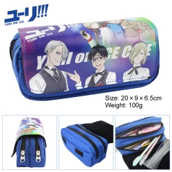 YURI!!! on ICE pu wallet penci...