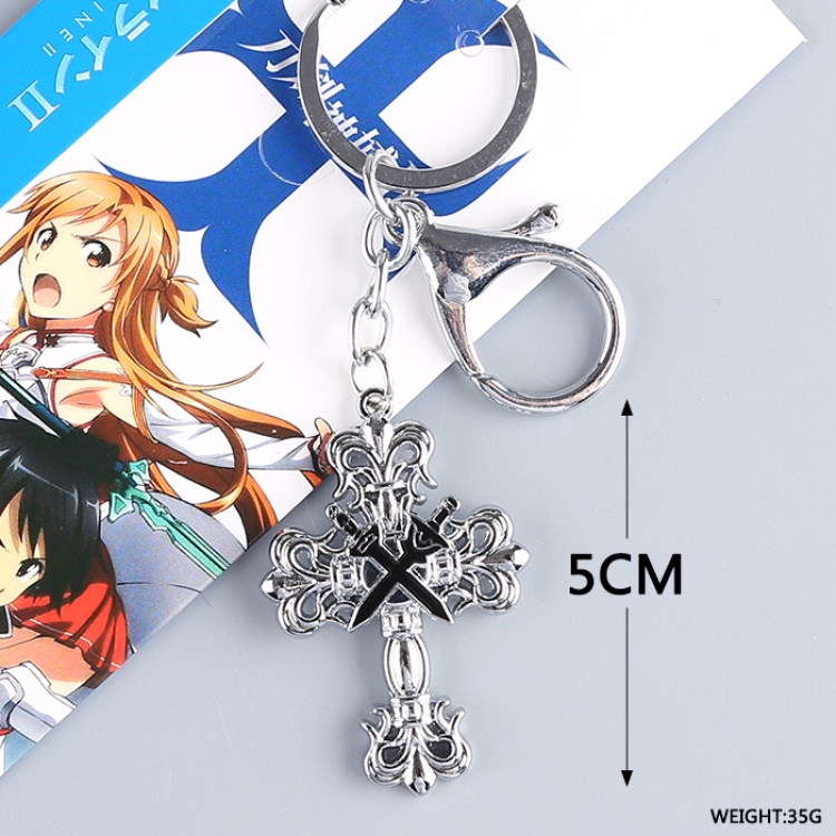Sword Art Online key chain necklace price for 5 pcs a set