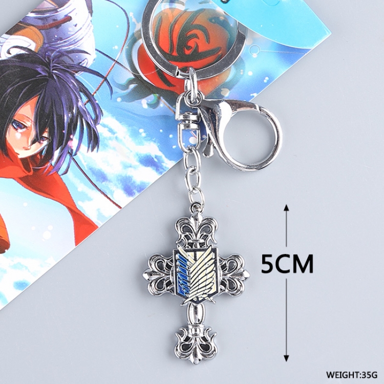 Attack on Titan Necklace Attack on Titan price for 5 pcs a  set key chain