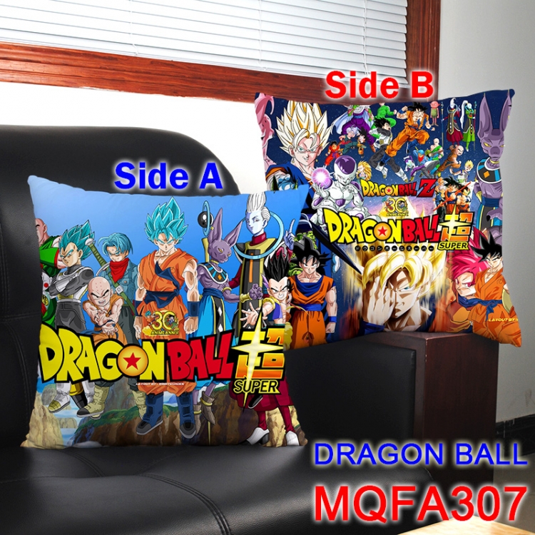 MQFA307 DRAGON BALL 45*45cm double sided color pillow cushion