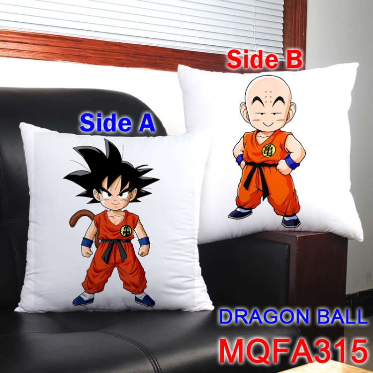 MQFA315 DRAGON BALL 45*45cm double sided color pillow cushion