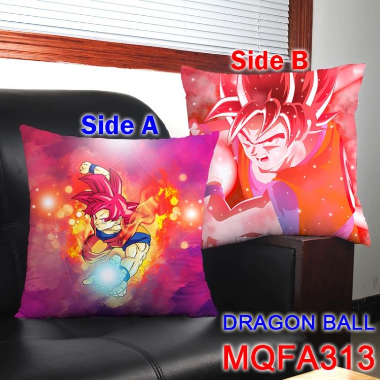 MQFA313 DRAGON BALL 45*45cm double sided color pillow cushion NO FILLING