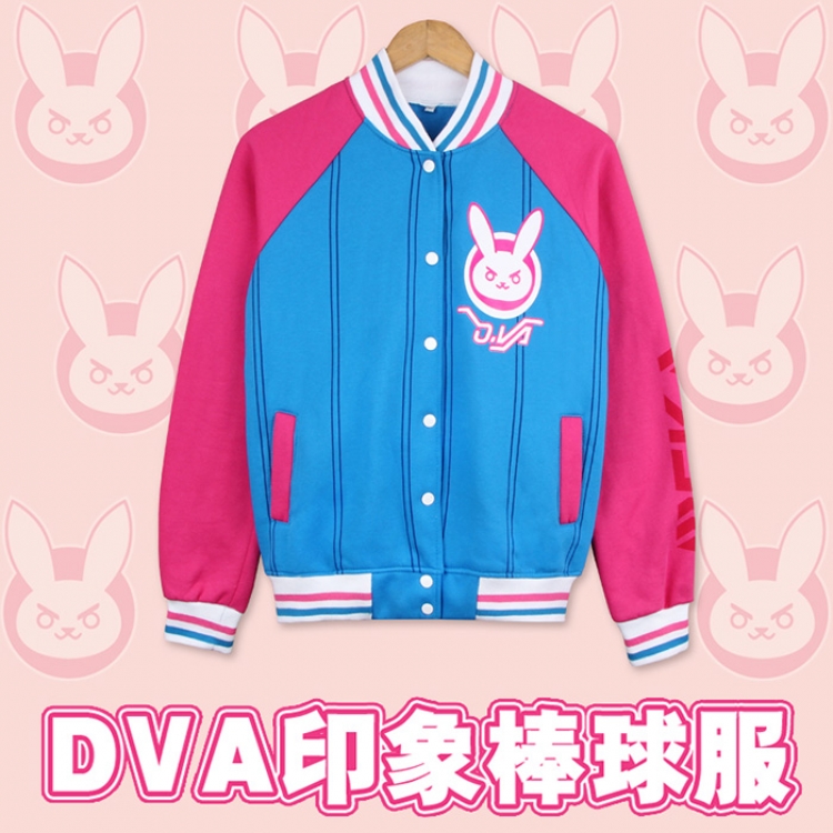 Overwatch DVA T-shirt dress hoodies  coat M L XL XXL XXXL