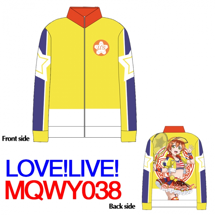 lovelive Rin Hoshizora Cosplay  Dress cosplay dress hoodies  healthy fabric M L XL XXL XXXL