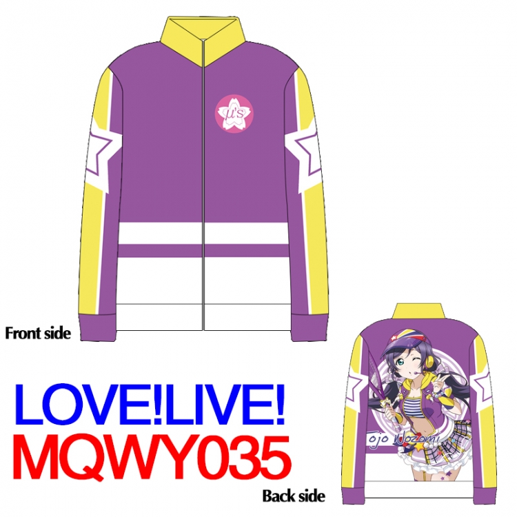 lovelive Tojo Nozomi Cosplay  Dress cosplay dress hoodies  healthy fabric M L XL XXL XXXL