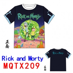 Rick and Morty modal color t s...
