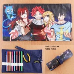 Fairy tail pu pencil bag stati...