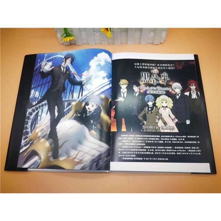 Kuroshitsuji artbook post card painting price for 6 pcs a set