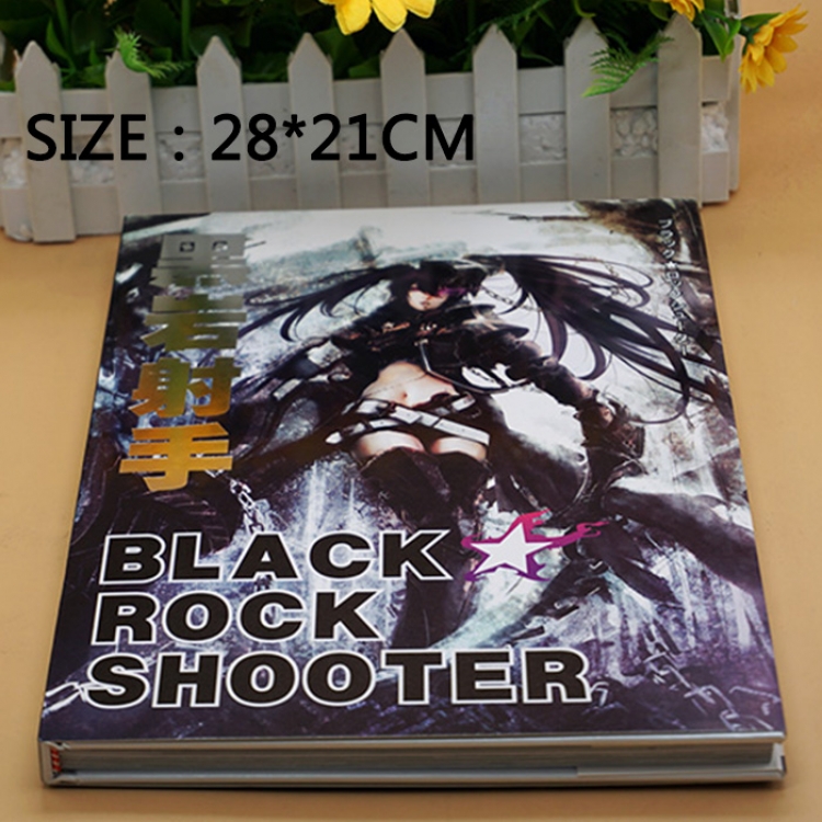 Black Rock Shooter artbook price for 6 pcs a set Book 3 days in advance（Gift poster）