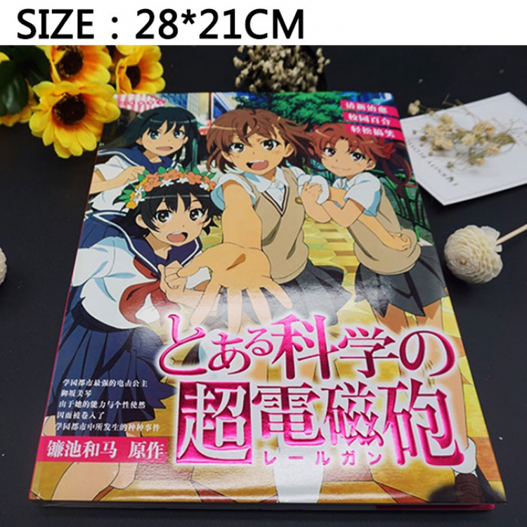 Toaru Kagaku no Railgun artbook price for 6 pcs a set Book 3 days in advance（Gift poster）