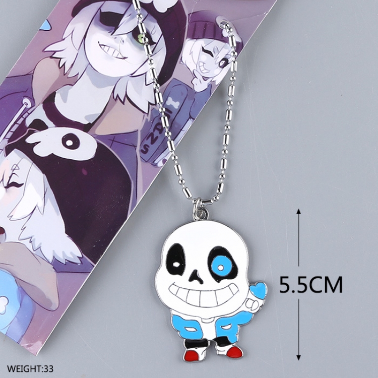 Undertale Necklace  key chain price for 5 pcs a set