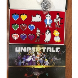 Necklace Undertale key chain n...