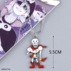 Undertale Necklace  key chain ...