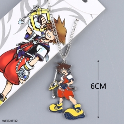 Necklace kingdom hearts key ch...