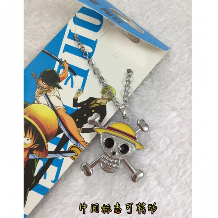Necklace One Piece Monkey·D·Luffy key chain price for 5 pcs a set