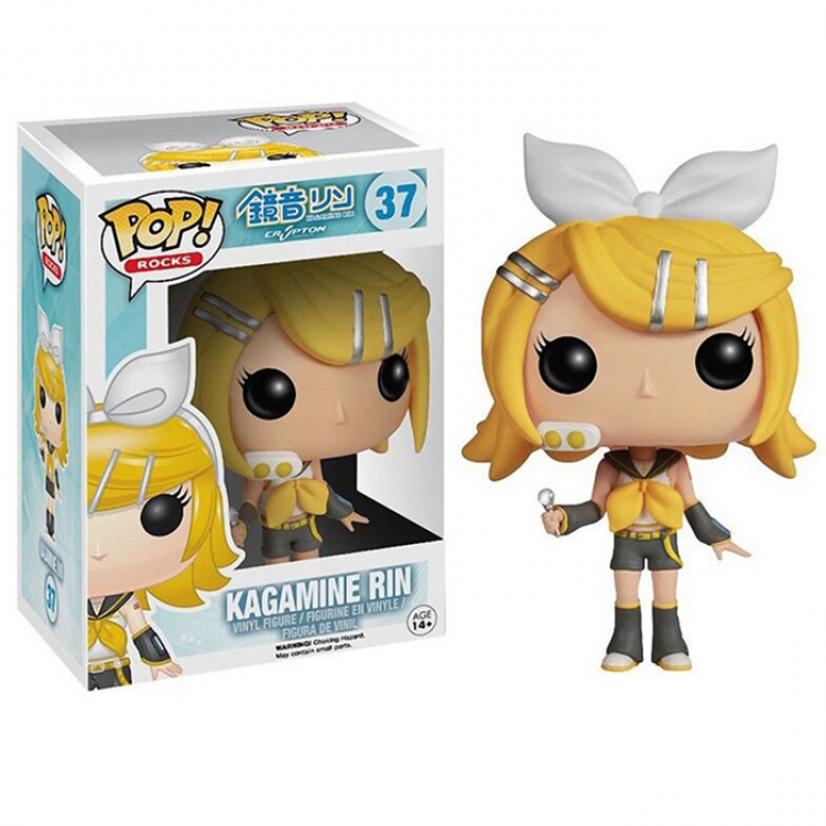 Figure k FUNKO-POP-37 Kyarakutā Bōkaru Sirīzu  Kagamine Rin price for 1pcs 10cm