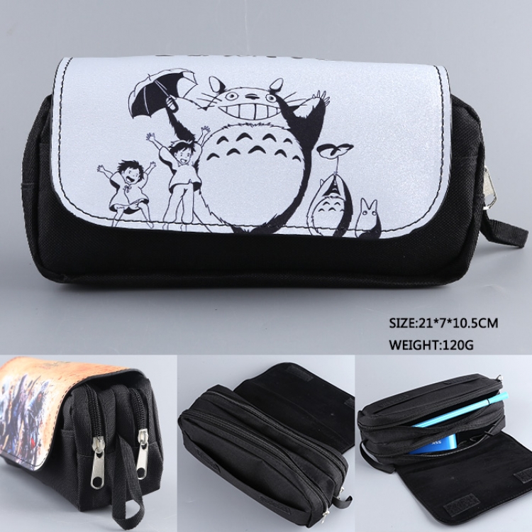 TOTORO pu wallet pencil bag