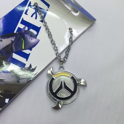 Necklace Overwatch key chain p...