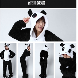 panda Flano Flannel Rompers  p...