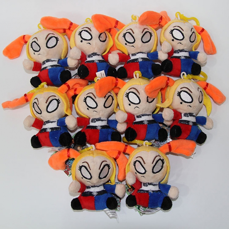 Suicide Squad Harley Quinn plush price for 10 pcs a set 8cm