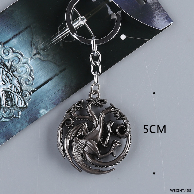 Game of Thrones key chain price for 5 pcs a set