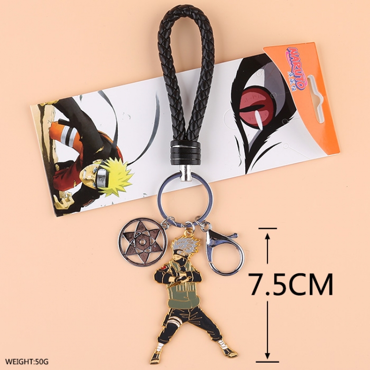 Naruto Hatake Kakashi  metal  key chain price for 5 pcs a set