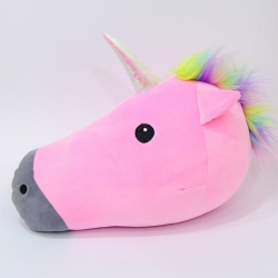 Unicorn cushion plush pink  40...