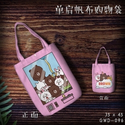 GWD096 U.S. BROWN BEAR bag sho...