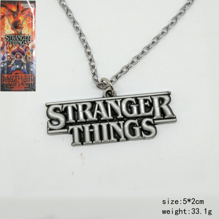 Stranger Things Necklaces price for 5 pcs