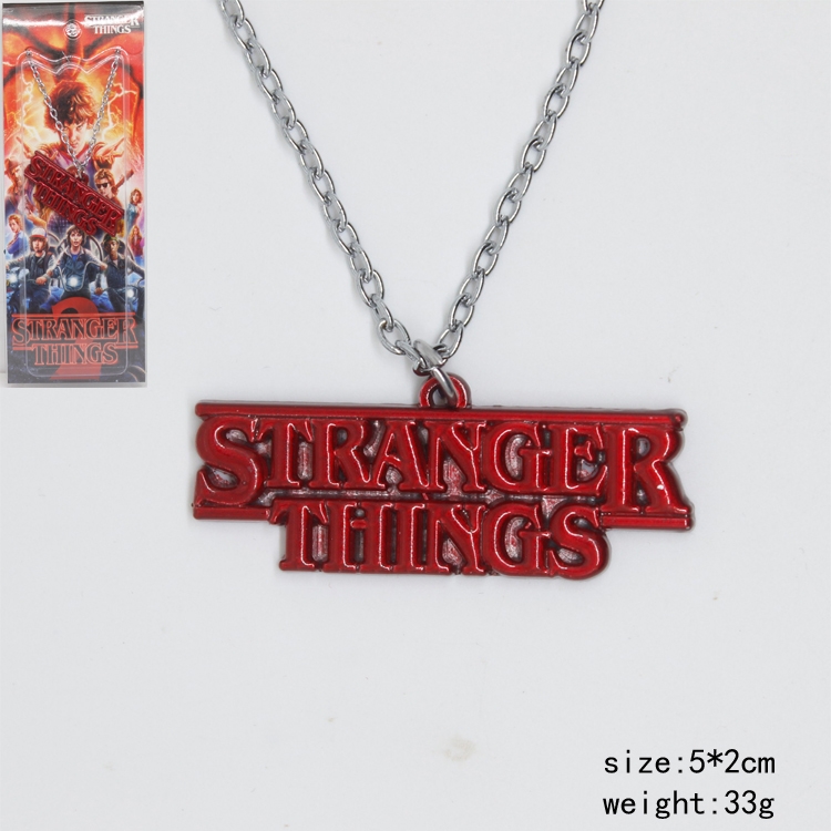 Stranger Things Necklace   price for 5 pcs