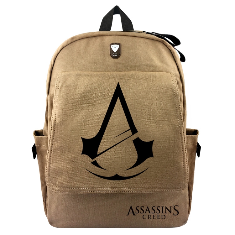 Assassin Creed Canvas Backpack Bag