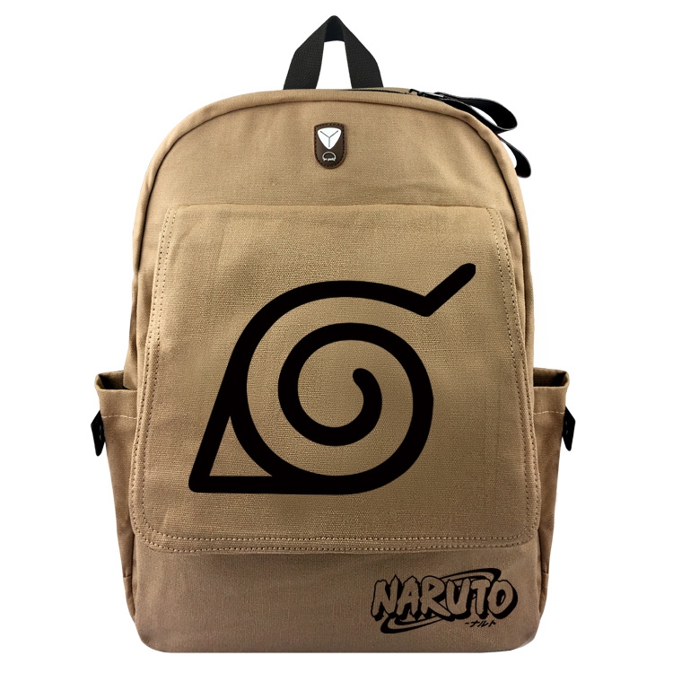 Naruto  Konoha Canvas Backpack Bag
