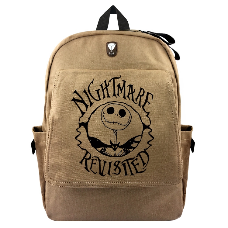 The Nightmare Before Christmas  Canvas Backpack Bag